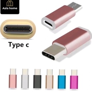 Adaptador cabo tipo conector OTG USB V8 pra Type-c OTG -Type-c pra V8 asiahome (1)