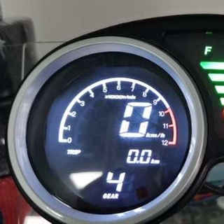 Medidor Universal Digital Para Motocicleta Com Odômetro E Tela Lcd / Medidor De Velocímetro Com Claro Noturna (4)