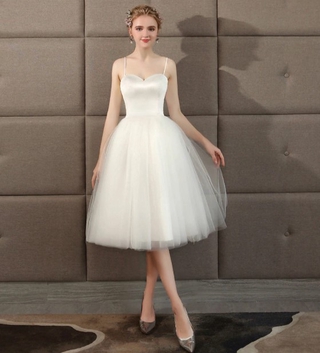 Vestido De Noiva Simples e Perfeito Modelo Cecilia