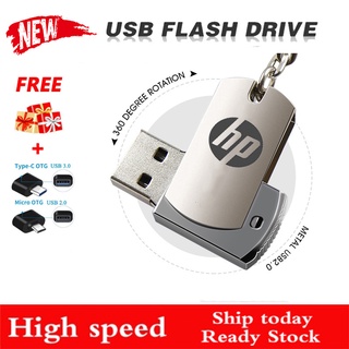 2tb 1tb 512gb Unidade Flash De Alta Velocidade De Metal À Prova D 'Água U Disk Flash Drive Pendrive + Hadiah (2)