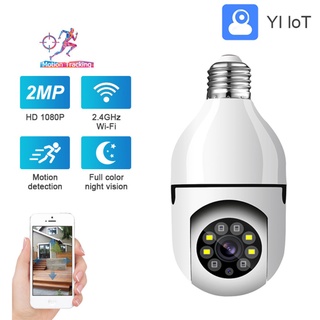 2mp tuya smart life e27 bombilla de la lámpara de la cámara wifi ir visión nocturna seguridad del hogar auto seguimiento de vídeo cámara yolan (2)