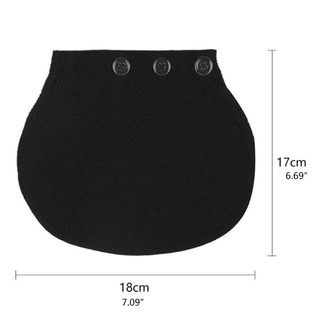 Maternity Pregnancy Waistband Belt Adjustable Pants Lengthening Waist Extenders (2)