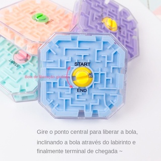 Brinquedo de labirinto tridimensional 3D educacional (3)