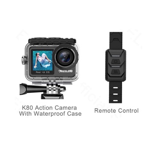 Controle remoto para câmera esportiva K80 controle remoto para câmera esportiva portátil