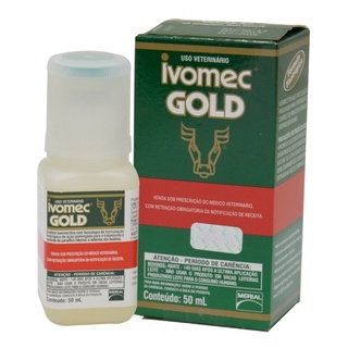 Ivomec Gold 3,15% Controla Verme, Carrapato, Berne - 50 ml