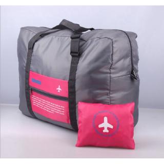 Folding one-shoulder handbag, female storage bag, large capacity, foldable waterproof travel bag, trolley suitcase (6)