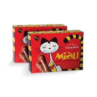 Caixa de Chocolate ao Leite Miau 70g Cacau Show