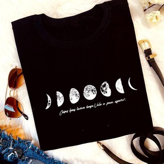 T-shirt fases da lua