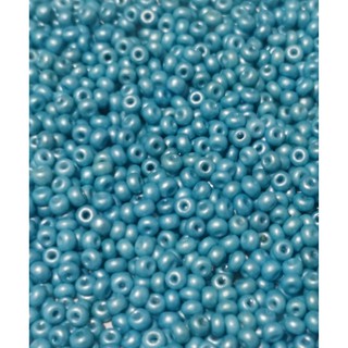 Miçangas 2mm Jablonex Pacote com 24g azul metalizado