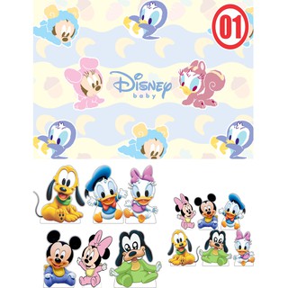 Kit Display + Painel Festa Infantil Turma Disney Baby