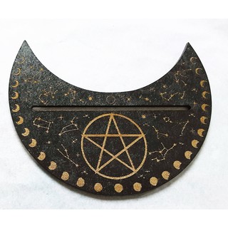 Suporte Apoio Tarot Unitário para Altar Witch Bruxa Pentagrama (1)