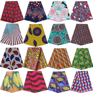 Ankara África Impresso Batik Tecido Real Cera Patchwork Material De Costura Vestido De Arte Acessório 1yard Alta Qualidade 100% Poliéster (1)