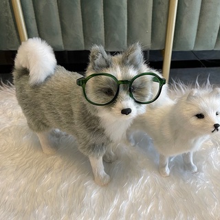 1 Pc Adorável Pet Óculos Cat Dog Produtos Gatinho Brinquedo Do Cão De Sol Fotos Accessoires Rodada Colorido Plástico (6)