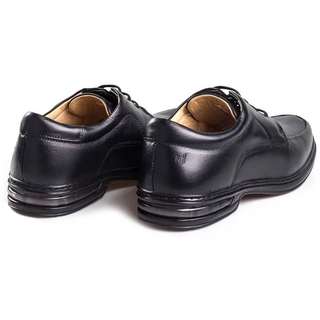 Sapato Confort em Couro Rafarillo 3900700 preto 329