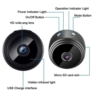 A9 Mini Câmera Sem Fio Ip Monitor De Segurança Cam Hd 1080 P Wi Fi meloso (6)