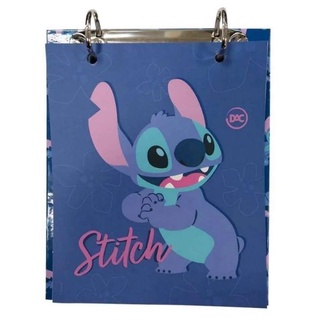 Porta Fichas Stitch com 80 Folhas DAC