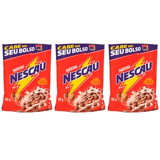 Kit 3 Cereal Matinal Nescau Crocante 120g