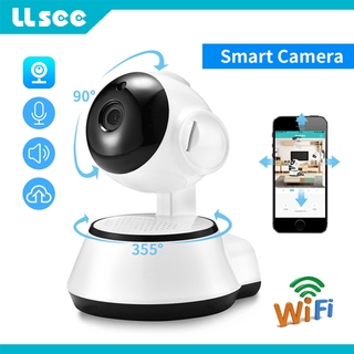 LLSEE V380 Home Security IP Camera Wireless WiFi Camera WI-FI Audio Recording Surveillance Baby Monitor HD Mini CCTV Camera