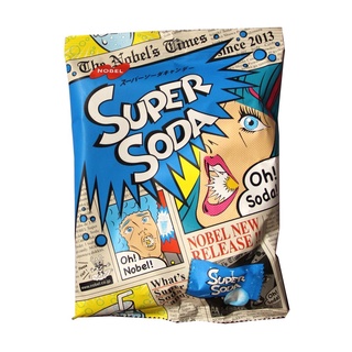 Bala Japonesa Super Soda Super Azeda Importada Nobel 83g - Tetsu Alimentos