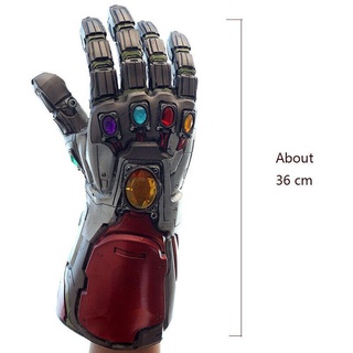 Manopla do Infinito Cosplay Braço Os Vingadores 4 Endgame Homem de Ferro Thanos Látex presente infantil (3)