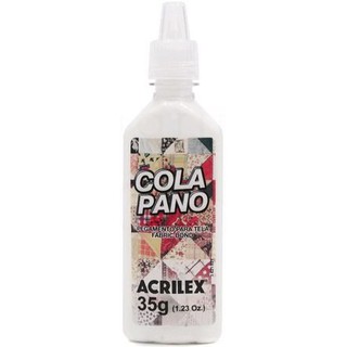 Cola Pano 35g Acrilex - Tecidos de Algodão - Pronta para Uso