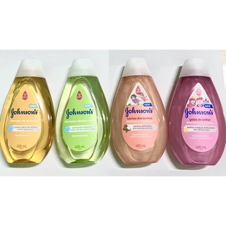 Shampoo Johnsons 400ml - Regular - Cabelos Claros - Cachos Dedinidos - Gotas de Brilho