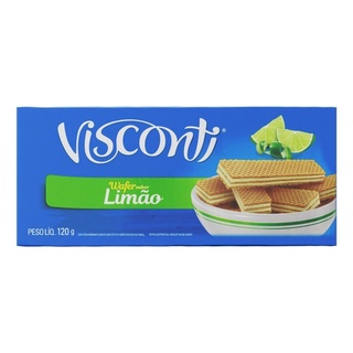 Biscoito Wafer de Limão Visconti 140g
