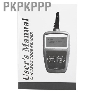 Pkpkppp Leitor De Código De Falha De Carro Scanner Obd2 Ms309