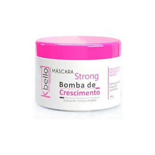 Shampoo + Condicionador + Máscara Hidratante Strong Linha Profissional Tratamento Capilar Kbello - 3 Produtos (4)