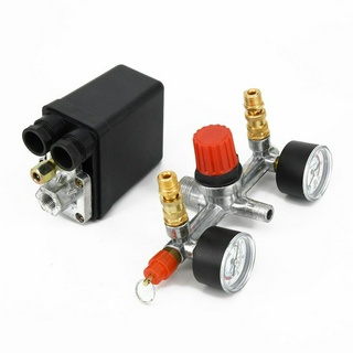 High Quality + Valve Gauge Pump Control Sale Tool Value Switch Regulator Set Kit Air Compressor Pressure Valve Switch
