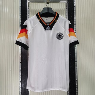 ✨material liga tailândia qualidade Retro Alemanha 1992 camisa em casa