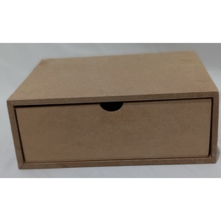 caixa gaveta organizadora 21cm x 16 cm x 08 cm mdf 6 mm.