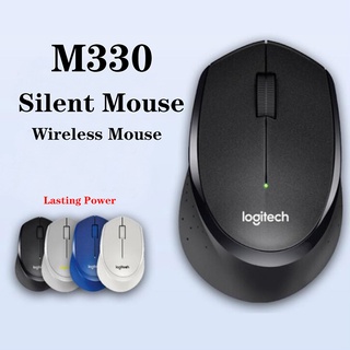 Logitech M330 Silent Plus Wireless Mouse 2.4GHz USB Optical Mice