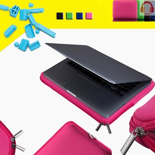 ☀ Zipper Macio Sleeve Case Bag 15 "-15.6" Para Macbook Pro Retina Ultrabook Laptop Notebook Portátil (4)