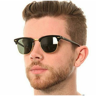Oculos de Sol Masculino Inspire RB ClubMaster Lente Proteção UV 400 Óculos Vintage Estiloso Eleven Top