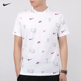 Camiseta Masculina Nike De Manga Curta Com Estampa De Gancho Completa Cv8963