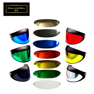 Viseira Para Capacete San Marino especiais espelhadas cores diversas.