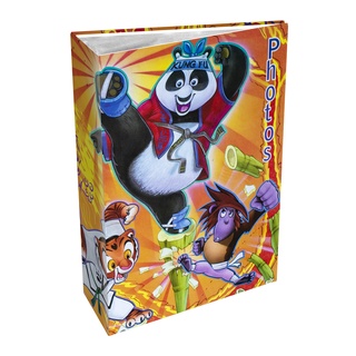 Álbum Fotográfico 200 até 300 Fotos 10x15 Infantil Kung Fu Panda Aniversário envio imediato promoção