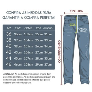 Calca jeans ou sarja masculina tamanho 36 ao 48 (9)
