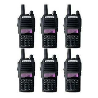 Kit 6 Radio Ht Comunicador Baofeng Dual Band Uv82 Radio Fm (1)