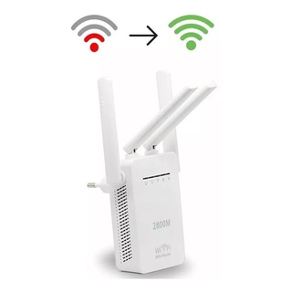 Repetidor Wifi 4 Antenas Amplificador De Sinal Pix-Link Melhora o SInal Wi-Fi Sem Fio