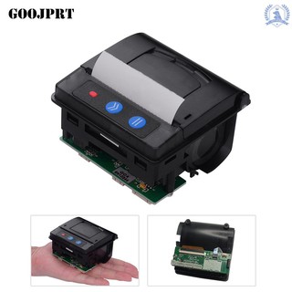 Módulo De Impressora Goojprt Qr203 58mm Baixo Ruído Impressão Térmica Direta Mini Painel Interface Serial Impressora De Recibos Móvel Rs-232C Ttl Usb