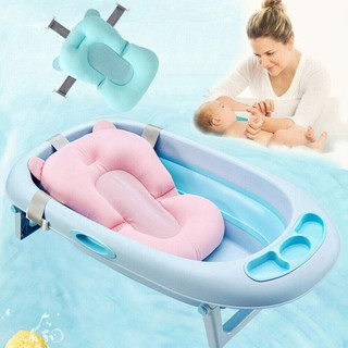 Almofada De Ar Para Banho De Bebê / Almofada Flexível / Flutuante Para Banho De Bebê (1)