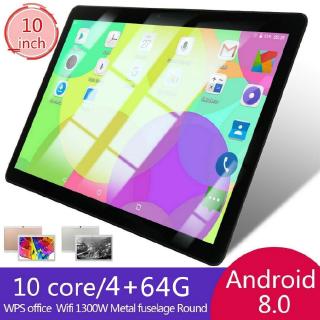 Tablet Android 8 0 de 10" com 4G 64 GB/Dual SIM/Câmera/GPS/Wi-Fi