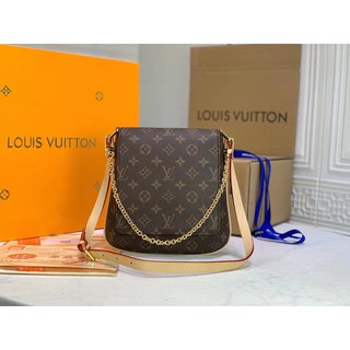 LV / Louis Vuitton bolsa de alça de boa qualidade novo estilo bolsa de ombro feminina bolsa de mensageiro clássica bolsa nas axilas