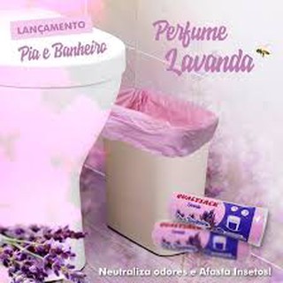 Saco Lixo Perfumado Pia Banheiro Anti Odores 50UN (1)