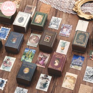 Mr.paper 100pcs/box Vintage Story Kraft Paper Scrapbooking/Card Making/Journaling Project DIY Diary Decoration LOMO Cards (1)