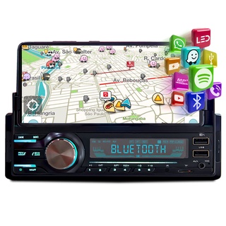 Radio Mp3 Com Suporte Celular Bluetooth 2 Usb Taytech 4x45w