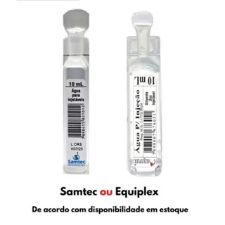 Agua para injeção estéril 1 ampola de 10ml