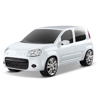 Miniatura Infantil Carrinho Fiat Uno Attractive Branco